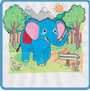 Elefant Zeichnung